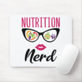 Nutrition Nerd Nutritionist Dietitian Muismat (Met muis)