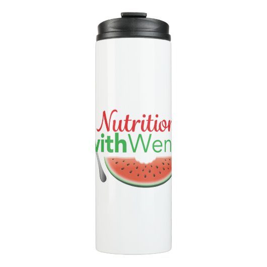 Nutrition-with-Wendi_Logo_PRT Thermosbeker (Voorkant)