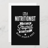Nutritionist Functielijn Bedankkaart (Voorkant / Achterkant)