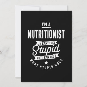 Nutritionist Functielijn Bedankkaart