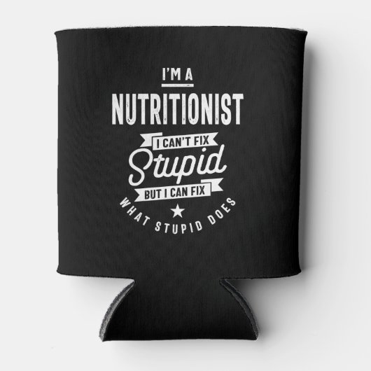 Nutritionist Functielijn Blikjeskoeler (Voorkant)