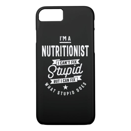 Nutritionist Functielijn Case-Mate iPhone Case (Achterkant)