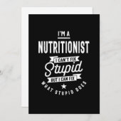 Nutritionist Functielijn Kaart (Voorkant / Achterkant)