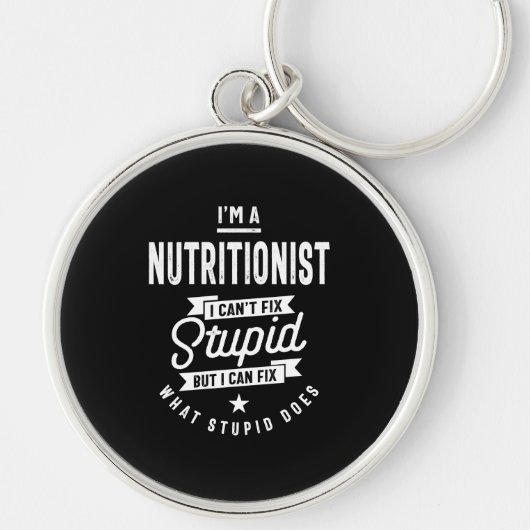Nutritionist Functielijn Sleutelhanger (Voorkant)