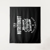 Nutritionist Functielijn Wandkleed (Voorkant)