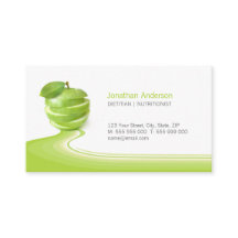 Nutritionist Healthy Eating Diet visitekaartje