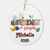 Nutritionist In Progress Keramisch Ornament (Links)