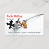 Nutritionist Lifestyle Professional Planner Visitekaartje (Voorkant)