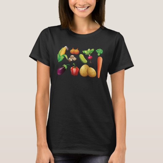 Nutritionist Potato for Dietician and Vegan 6 T-shirt (Voorkant)