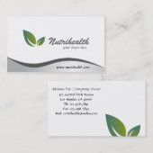 Nutritionist - Visitekaartjes (Voorkant / Achterkant)