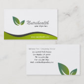 Nutritionist - Visitekaartjes (Voorkant / Achterkant)