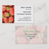 Nutritionist / Voedingstherapie / Naturopath Visitekaartje (Voorkant / Achterkant)