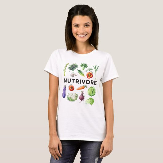 Nutrivore Farmers Market T-Shirt (Voorkant volledig)