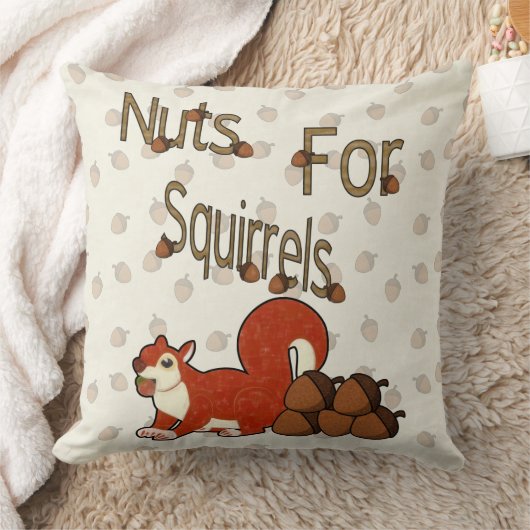 Nuts4Squirrels Kussen (Deken)