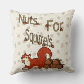 Nuts4Squirrels Kussen (Achterkant)