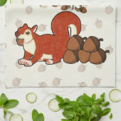 Nuts4Squirrels Theedoek (Gevouwen)