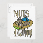 Nuts 4 Camping Briefkaart (Voorkant / Achterkant)