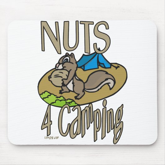 Nuts 4 Camping Muismat (Voorkant)