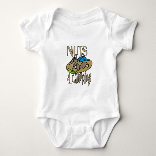 Nuts 4 Camping Romper (Voorkant)
