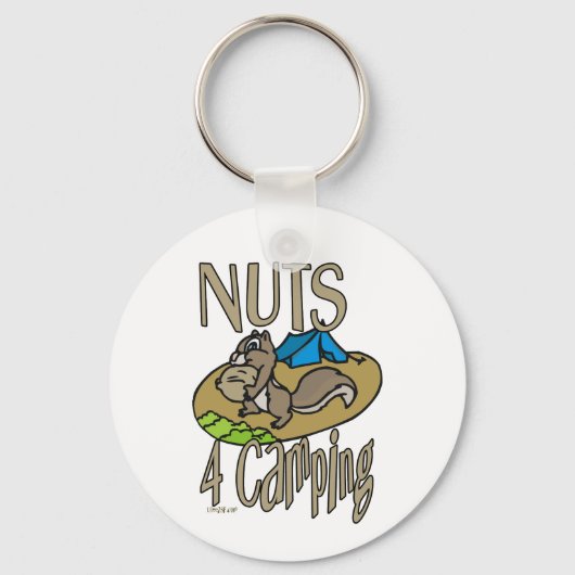 Nuts 4 Camping Sleutelhanger (Voorkant)