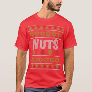 Nuts Chestnoten Funny Matching Couples Ugly Christ T-shirt