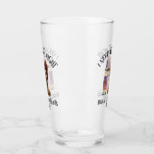 Nuts de hele dag - Funny Squirrel Wine Drinker Glas (Links)
