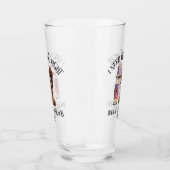 Nuts de hele dag - Funny Squirrel Wine Drinker Glas (Rechts)