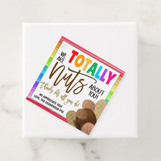 Nuts Gift Label (In situ)