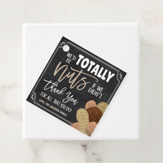 Nuts Gift Label (In situ)