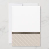 Nuts of No Nuts bewerkbaar Geslacht onthullen uitn Kaart (Achterkant)