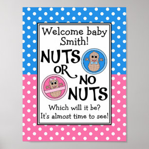 Nuts of No Nuts gender onthullen poster