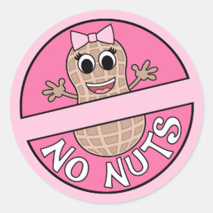 Nuts of No Nuts gender onthullen stickers