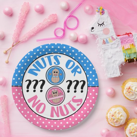 Nuts or No Nuts thema gender onthullen partij bord (Feest)