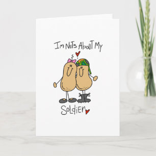 Nuts over mijn soldaat kaart