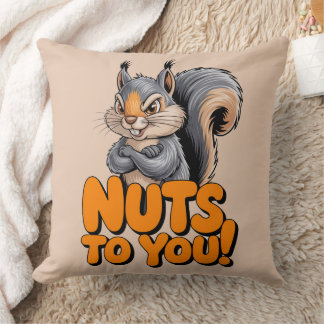 Nuts To You Squirrel Kussen