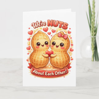 Nuts Valentine's Day Kaart