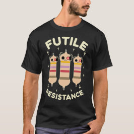 Nutteloos Verzet Grappige Weerstanden Electronics  T-shirt