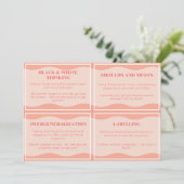 Nutteloze denkstijlen Moderne perzik set Kaarten 2 (Staand voorkant)