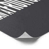 Nuttier Than A Fruitcake Funny Novelty Sarcastic H Poster (Hoek)