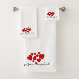Nuttig Cadeau Voor Romantisch Koppel Dat Samen Gaa Bad Handdoek