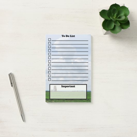 Nuttig om lijst te doen | Velden van Saskatchewan  Post-it® Notes (Kantoor)