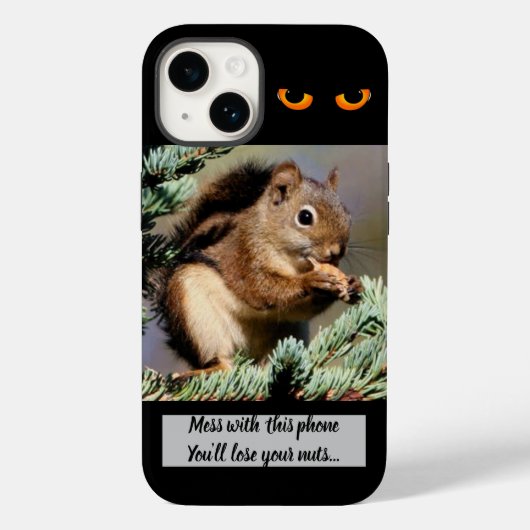 Nuttige eekhoorn Case-Mate iPhone case (Achterkant)