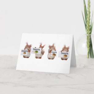 Nuttige eekhoorns kaart