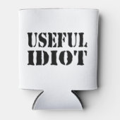 NUTTIGE IDIOOT BLIKJESKOELER (Voorkant)