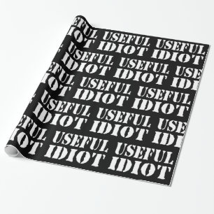 NUTTIGE IDIOOT CADEAUPAPIER