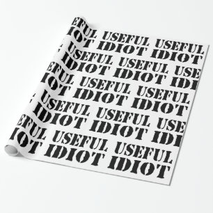 NUTTIGE IDIOOT CADEAUPAPIER