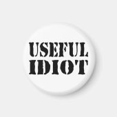 NUTTIGE IDIOOT MAGNEET (Voorkant)