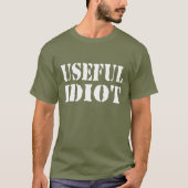 NUTTIGE IDIOOT T-SHIRT (Voorkant)