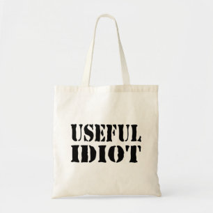NUTTIGE IDIOOT TOTE BAG