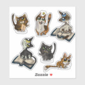 Nuttige Katten Sticker (Vel)
